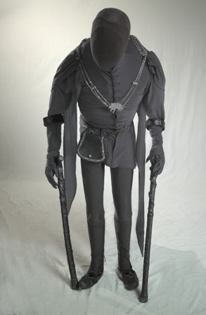 Richard III costume designed by William Dudley and worn by Antony Sher, 1984.