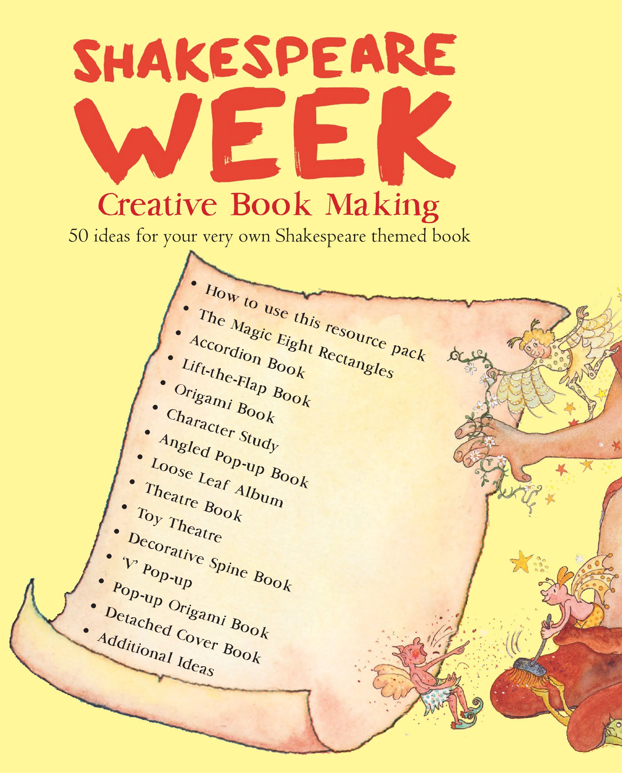 Creative bookmaking cover image for website