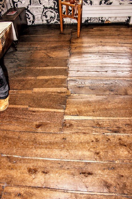 Floorboards at Shakespeare's Birthplace