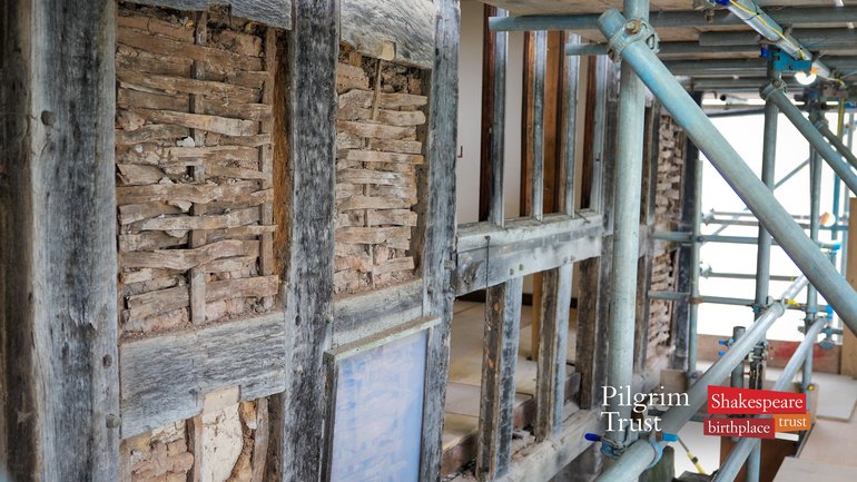 Hall's Croft with Pilgrim Trust - panels