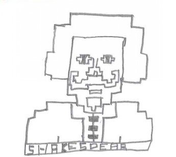 LEGO Shakespeare by Shaun from Park Lane Primary School