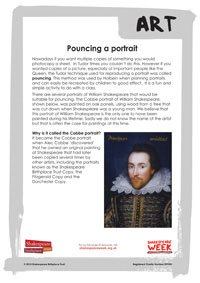 SCH.Orgs/ART.creative activites/Pouncing a Portrait