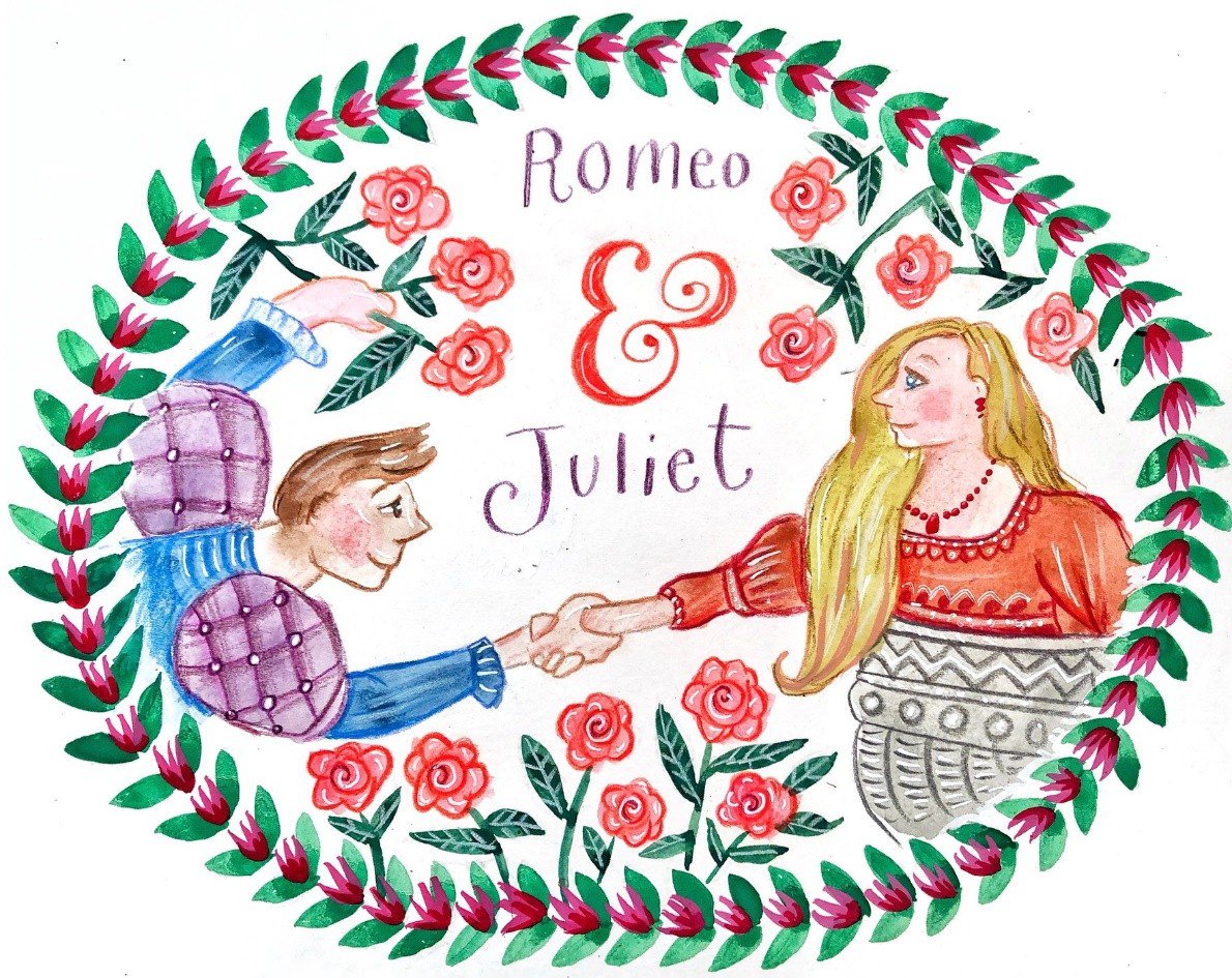 Romeo and Juliet scene