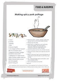 SCH>FOODandRecipes.Spicy Pork Pottage