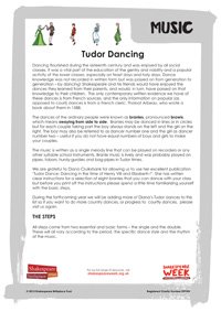 SCH.Music and dance.Guide to Tudor dancing