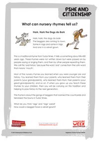 SCH.PSHE.KS1.nursery rhymes