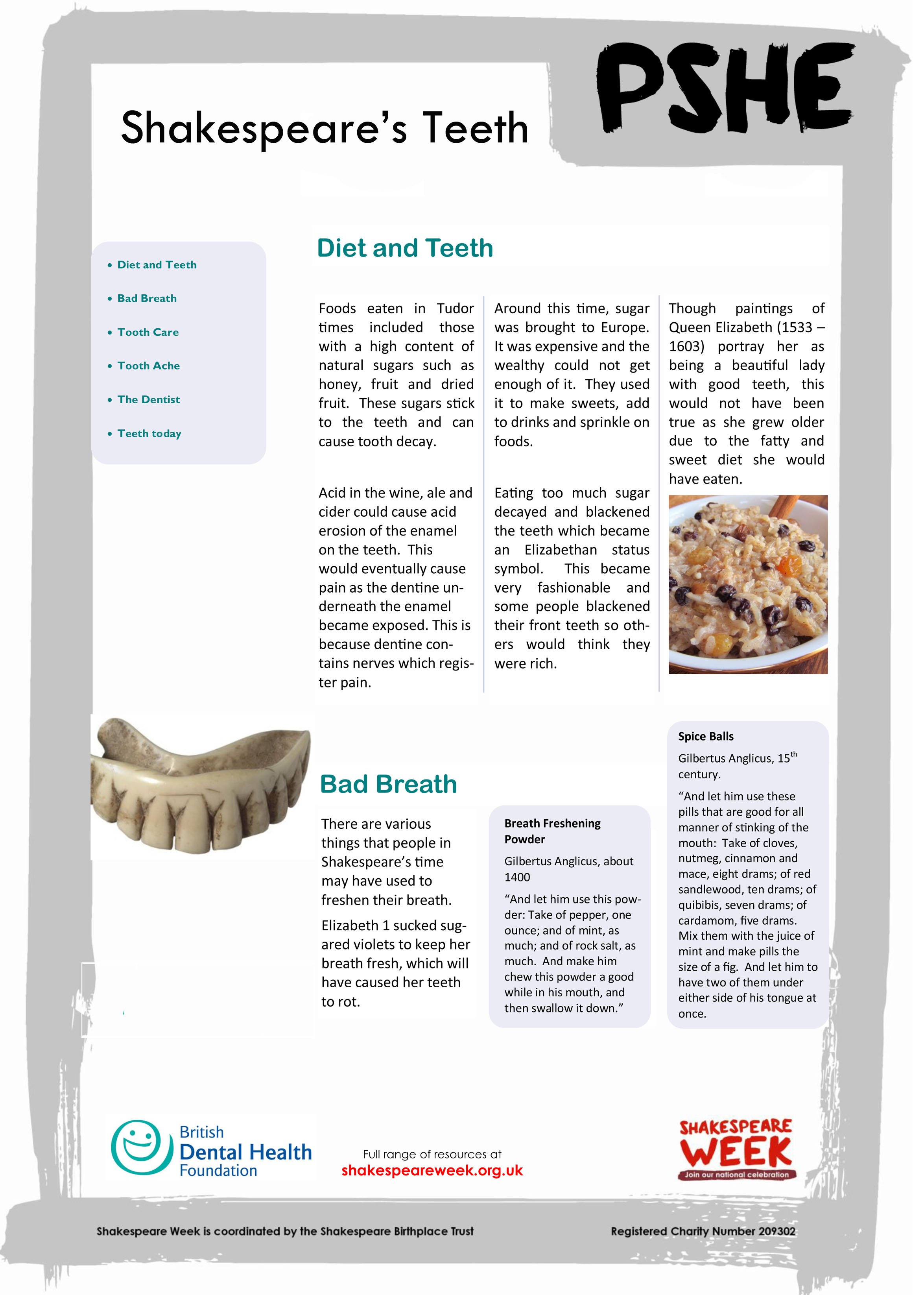 SCH.Pshe.Partner. British Dental Association.Shax. teeth