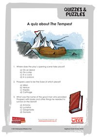 SCH.Quizzesand puzzles.The Tempest