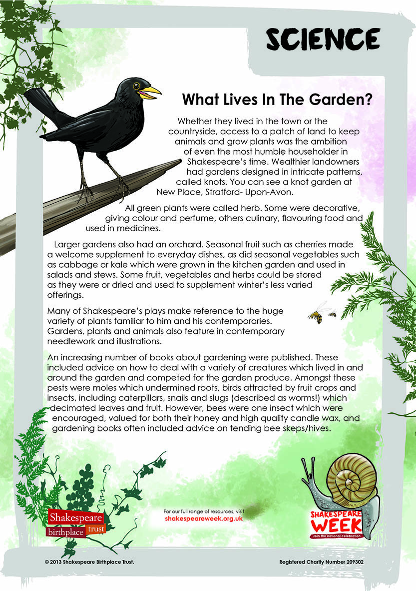 What lives in the Garden?