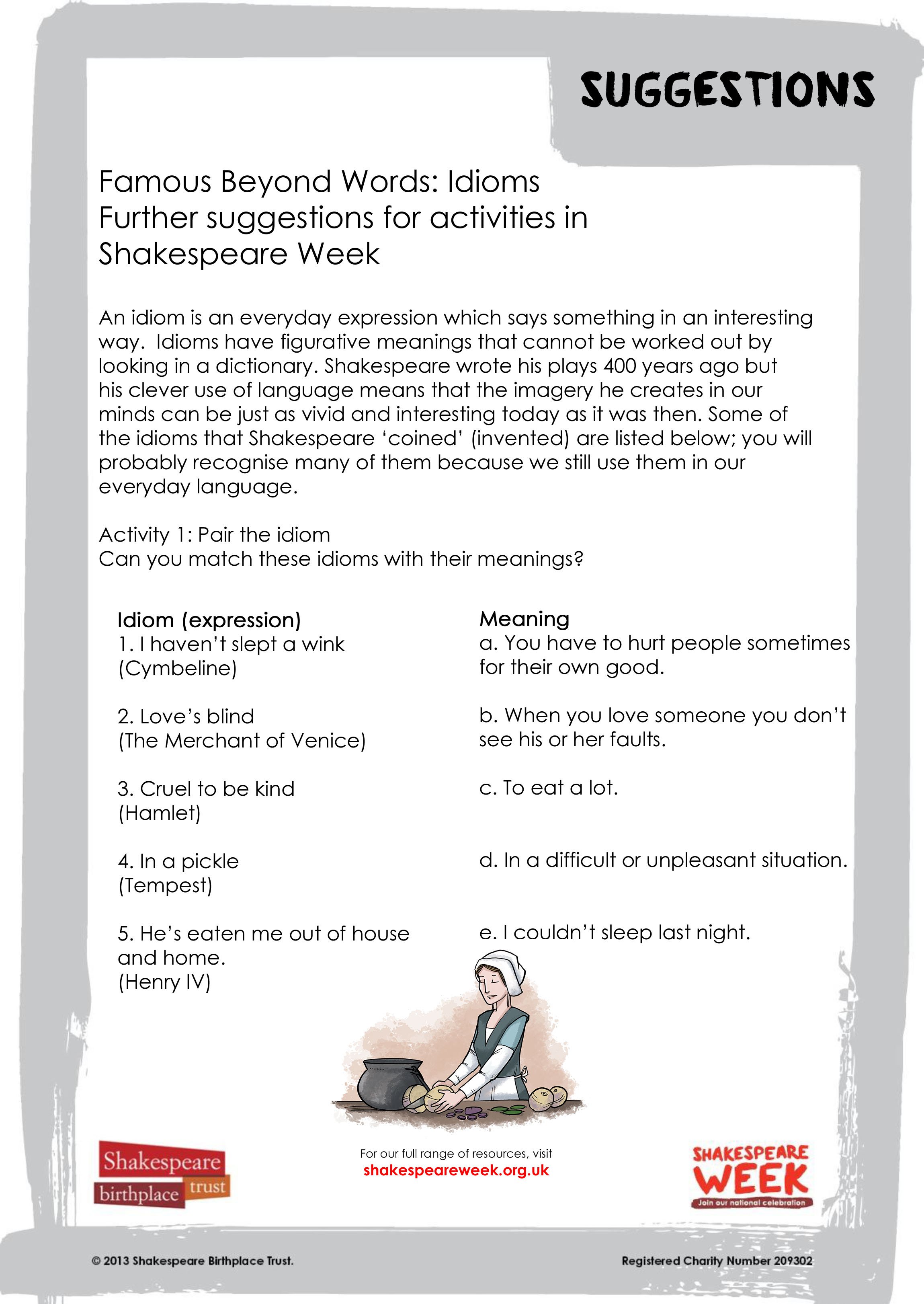 SCH.activity suggestions.further suggestions famous beyond words