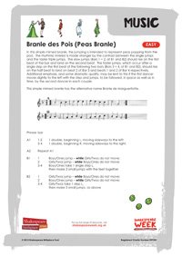 SCH.music and dance.Branle des Pois