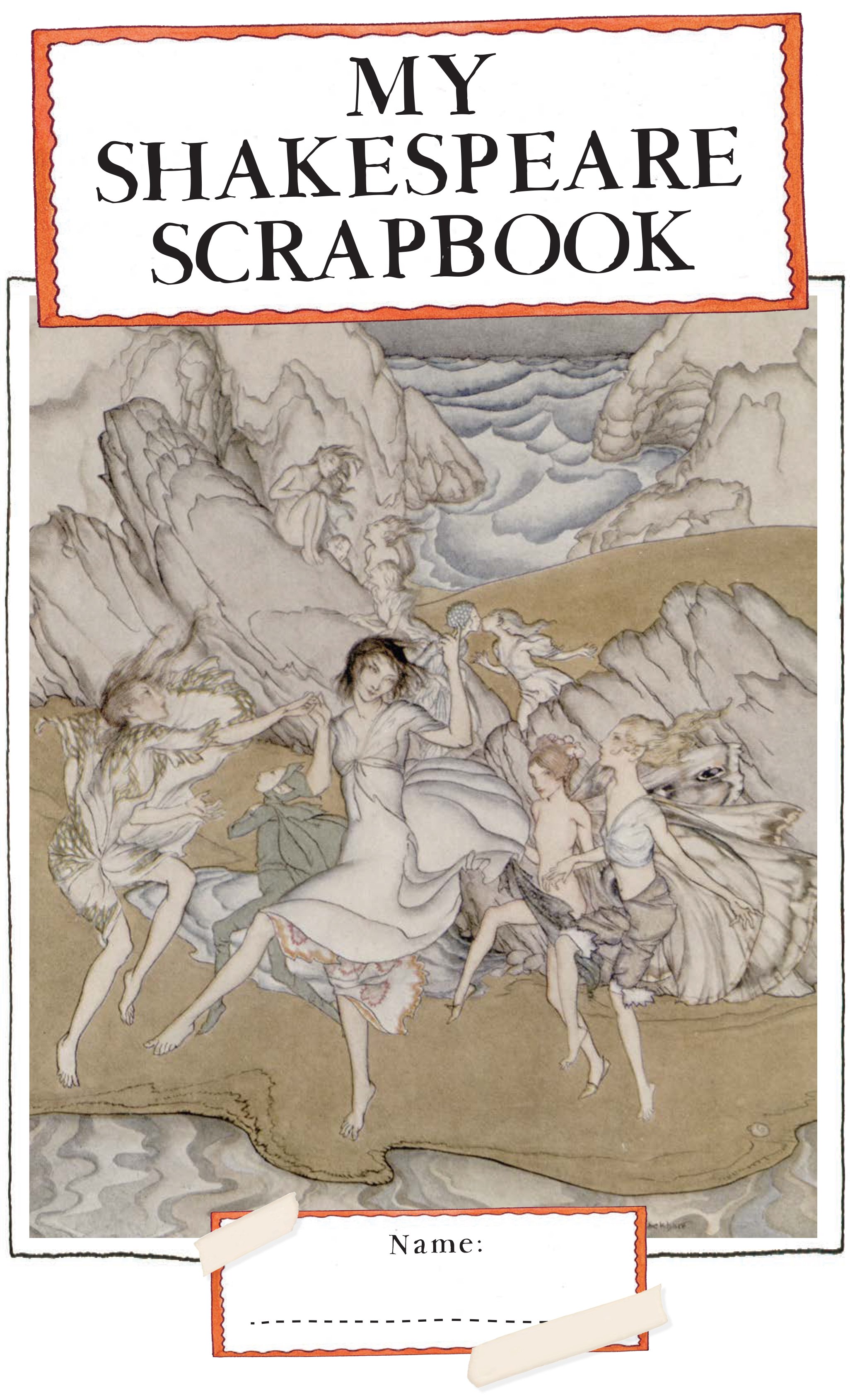 Shakespeare Scrapbook cover