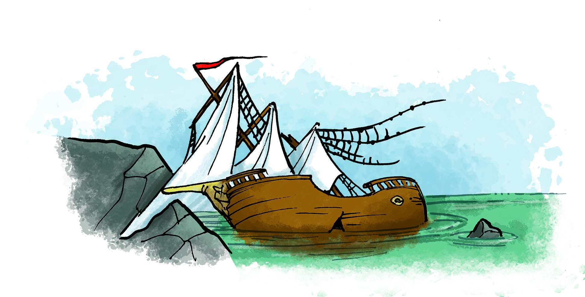 Tempest shipwreck