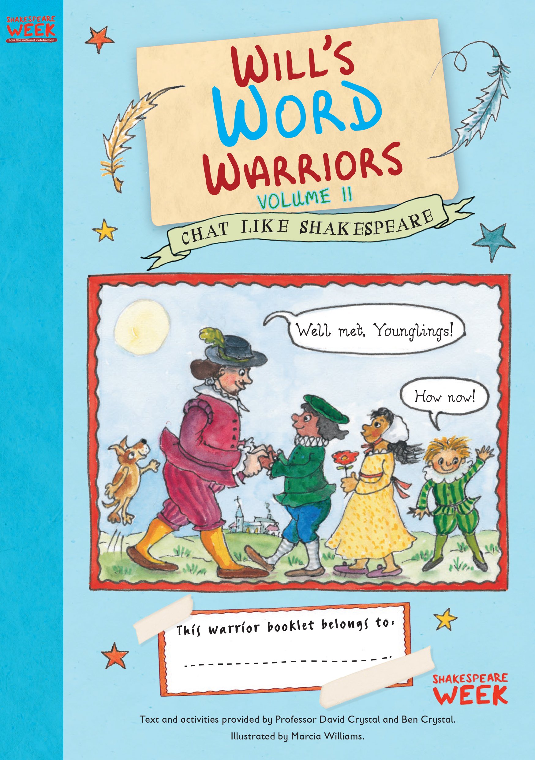Will's Word Warriors Vol II cover for website