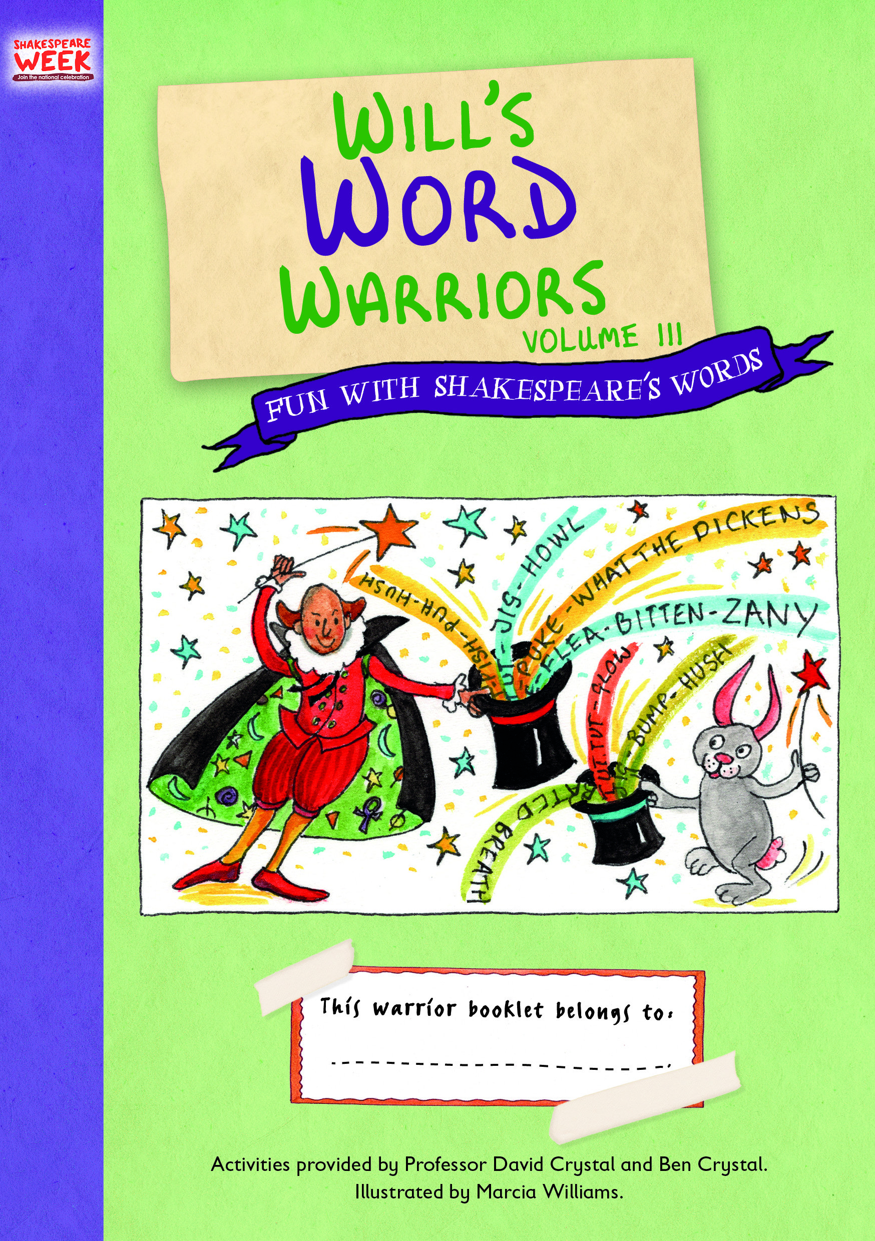 Will's Word Warriors booklet-FRONT COVER