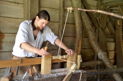 Wood Turning at MAF