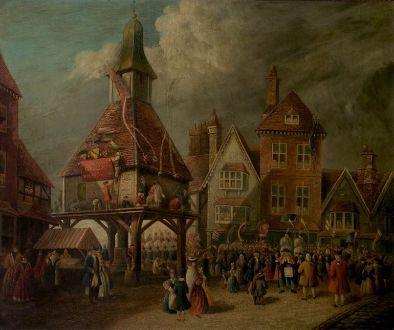 Painting of Garrick Jubilee
