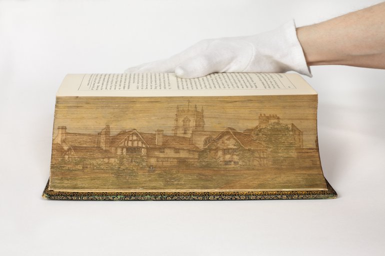 Campbell fore-edge painting